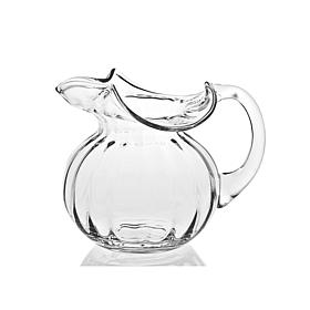 Badash Hemmingway Floppy Optic European Mouth Blown Pitcher 42 oz. 