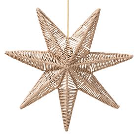 bali and pari Idriya 23.6" Jute Pendant Lampshade