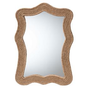 bali and pari Quiana Rope Wall Mirror