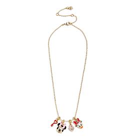 BAUBLEBAR Disney Minnie Mouse and Daisy Duck Charm Necklace