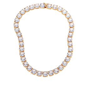 BAUBLEBAR Olivia 17" Goldtone Cubic Zirconia Statement Necklace