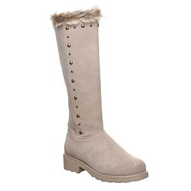 BEARPAW® Delancey Suede Tall Boot with Bear Coat