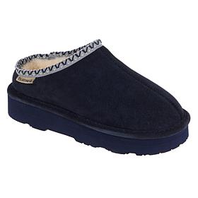 BEARPAW® Martis Suede Mule w/Rain & Stain Repellent