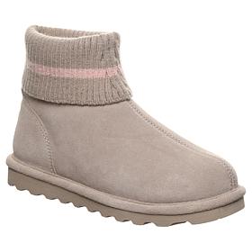 BEARPAW® September Suede Sock Boot with Rain & Stain Repellent