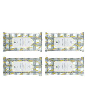 Beekman 1802 30-Count Goat Milk Facial Cleansing Wipes 4pk Lavender AS