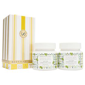 Beekman 1802 G.O.A.T. Body Cream 2-Pack - Glacial Mint & Eucalyptus 