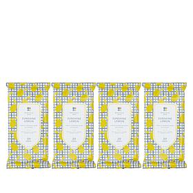 Beekman 1802 Goat Milk 4-Piece Face Wipe Set - Sunshine Lemon