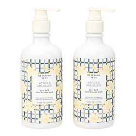 Beekman 1802 Goat Milk Hand & Body Wash Duo - Vanilla Absolute
