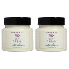 Beekman 1802 Goat Milk Lilac Dream Whipped Body Cream 2-Pack