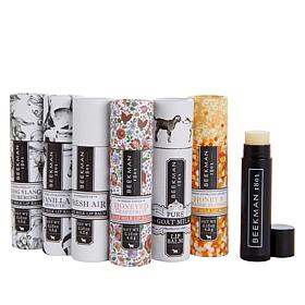 Beekman 1802 Goat Milk Lip Balm 6-piece Assorted