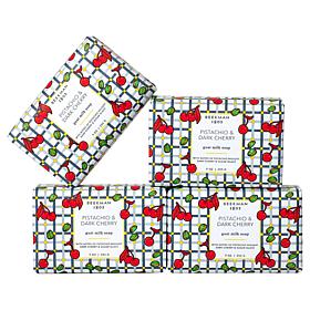 Beekman 1802 Goat Milk Pistachio Dark Cherry Bar Soap 4pk Auto-Ship®