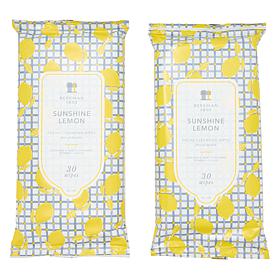 Beekman 1802 Goat Milk Sunshine Lemon Face Cleansing Wipes 2-Pack