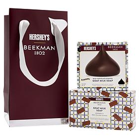 Beekman 1802 X Hershey's Milk Chocolate Bar Soap 2-piece Gift Set