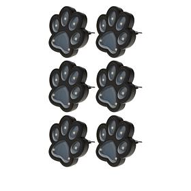 Bell + Howell Color-Changing and White Solar Paw Lights - 6-pack
