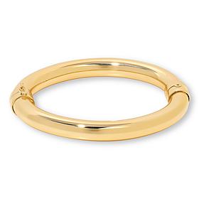 Bellezza Bronze 10mm Tube Hinged Bangle Bracelet