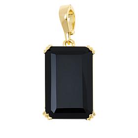 Bellezza Bronze Onyx Octagonal Enhancer Pendant 