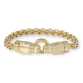 Bellezza Panther Cestina Chain Magnetic Bracelet