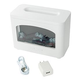 Belmont Desktop Flame Effect Top Fill Humidifier