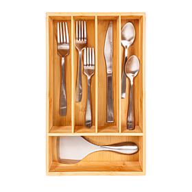 BergHOFF Bamboo 5-Slot Flatware Organizer
