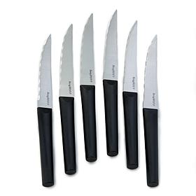 Berghoff DiNA Matrix 6Pc Stainless Steel Steak Knife Set, 4.5"