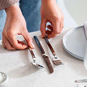 BergHOFF Elegant 30pc Stainless Steel Flatware Set