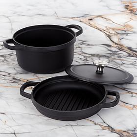 BergHOFF Leo Graphite 3-piece Cast Iron Cookware Set