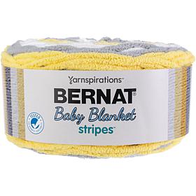 Bernat Baby Blanket Stripes Yarn - Sunshine