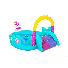 Bestway H2OGO! Magical Unicorn Carriage Play Pool Center