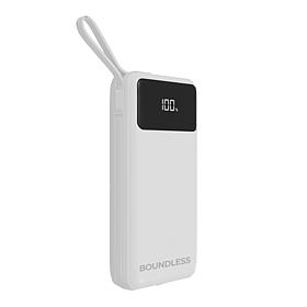 Boundless 20,000mAh Sleek and Portable Power Bank