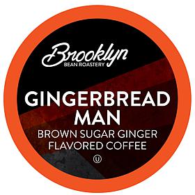 Brooklyn Beans Gingerbread Man Coffee Pods for 2.0 Keurig, 40-Count
