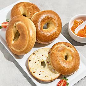 Brooklyn Food Group 24-ct Individually Wrapped Plain NY-Style Bagels