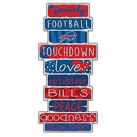 Buffalo Bills Celebrations Stack 24" Sign 