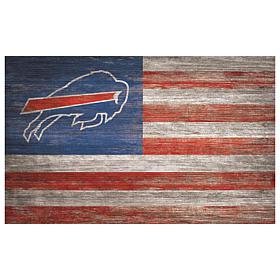 Buffalo Bills Distressed Flag 11x19