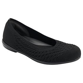 BZees® Air Khloe Slip-On Knit Ballet Flat with Air Step™ Technology
