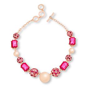 C Wonder 18" Crystal Ball Necklace 