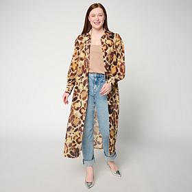 C Wonder Drama Topper with Side Slits