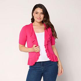 C Wonder Ruffle Cardigan