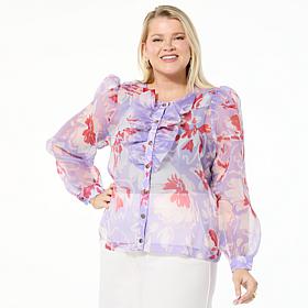 C Wonder Ruffle Organza Topper