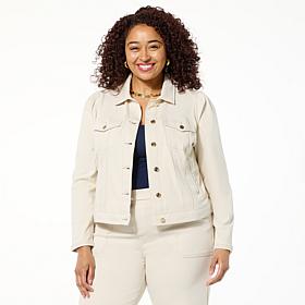 C Wonder Wonder Stretch Puff-Shoulder Jacket