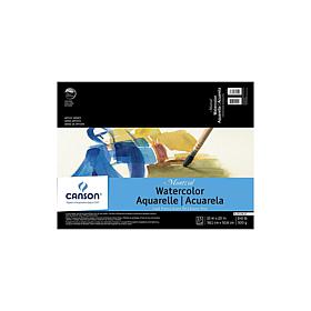 Canson Montval Watercolor Paper 15" x 20" Pad of 12 140 lb. Cold Press
