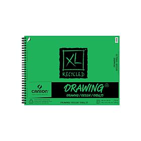 Canson XL Recycled Drawing Pad 18" x 24" of 30 Sheets, Wire Bound Top
