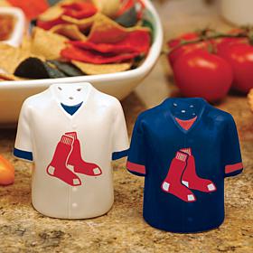 Ceramic Salt and Pepper Shakers - Boston Red Sox