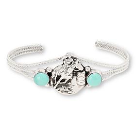Chaco Canyon Barrel Racer Turquoise Cuff Bracelet