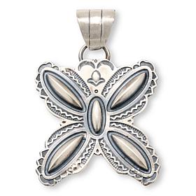 Chaco Canyon Sterling Silver Butterfly Pendant