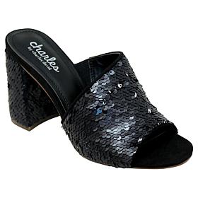 Charles By Charles David Reveal Sequin Slide Dress Sandal