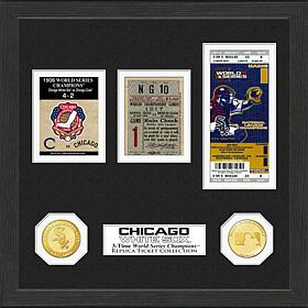 Chicago White Sox 3-Time World Series Ticket Collection