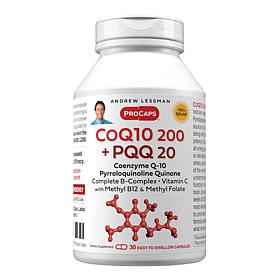 CoEnzyme Q10 200 + PQQ 20 - 30 Capsules