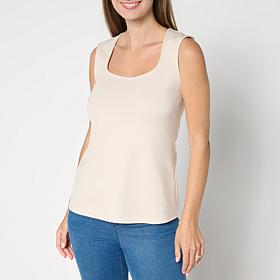Colleen Lopez Lightweight Ponte Knit Tank