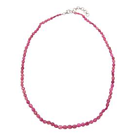 Colleen Lopez Pink Tourmaline Bead Necklace