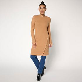 Colleen Lopez Sweater Knit Drama Top